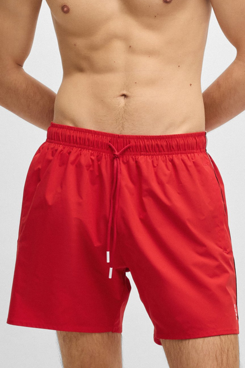BOSS Zwemshort Iconic rood