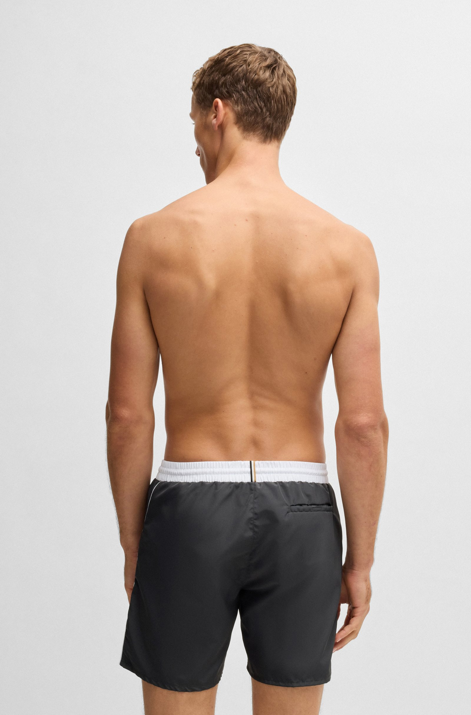 Hugo Boss Starfish zwemshort zwart 