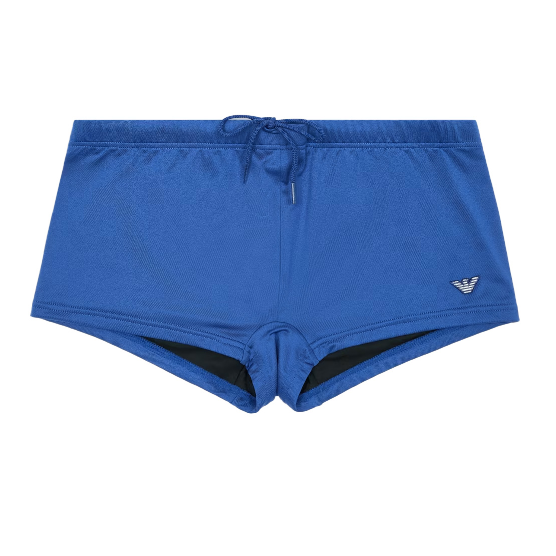 Armani Zwemboxer met klein logo blauw