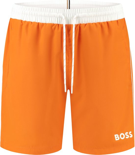 Hugo Boss Starfish zwemshort oranje