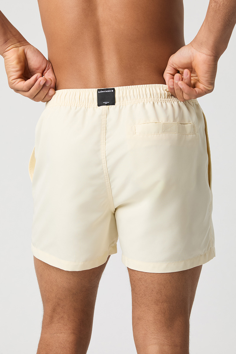 Bjorn Borg Zwemshort Solid Lemon Icing