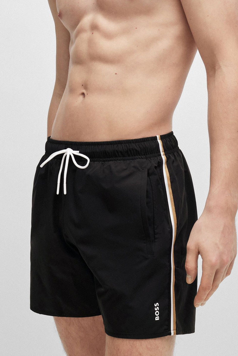 BOSS Zwemshort Iconic zwart