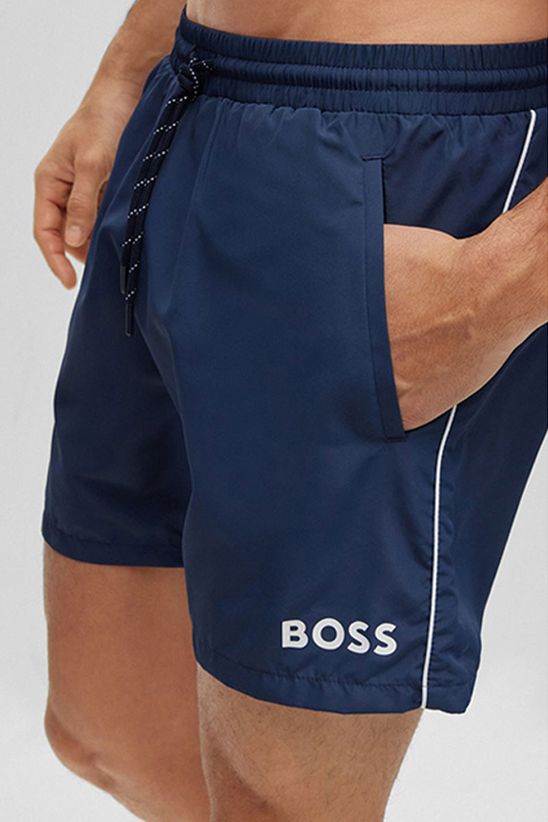 BOSS Starfish zwemshort blauw