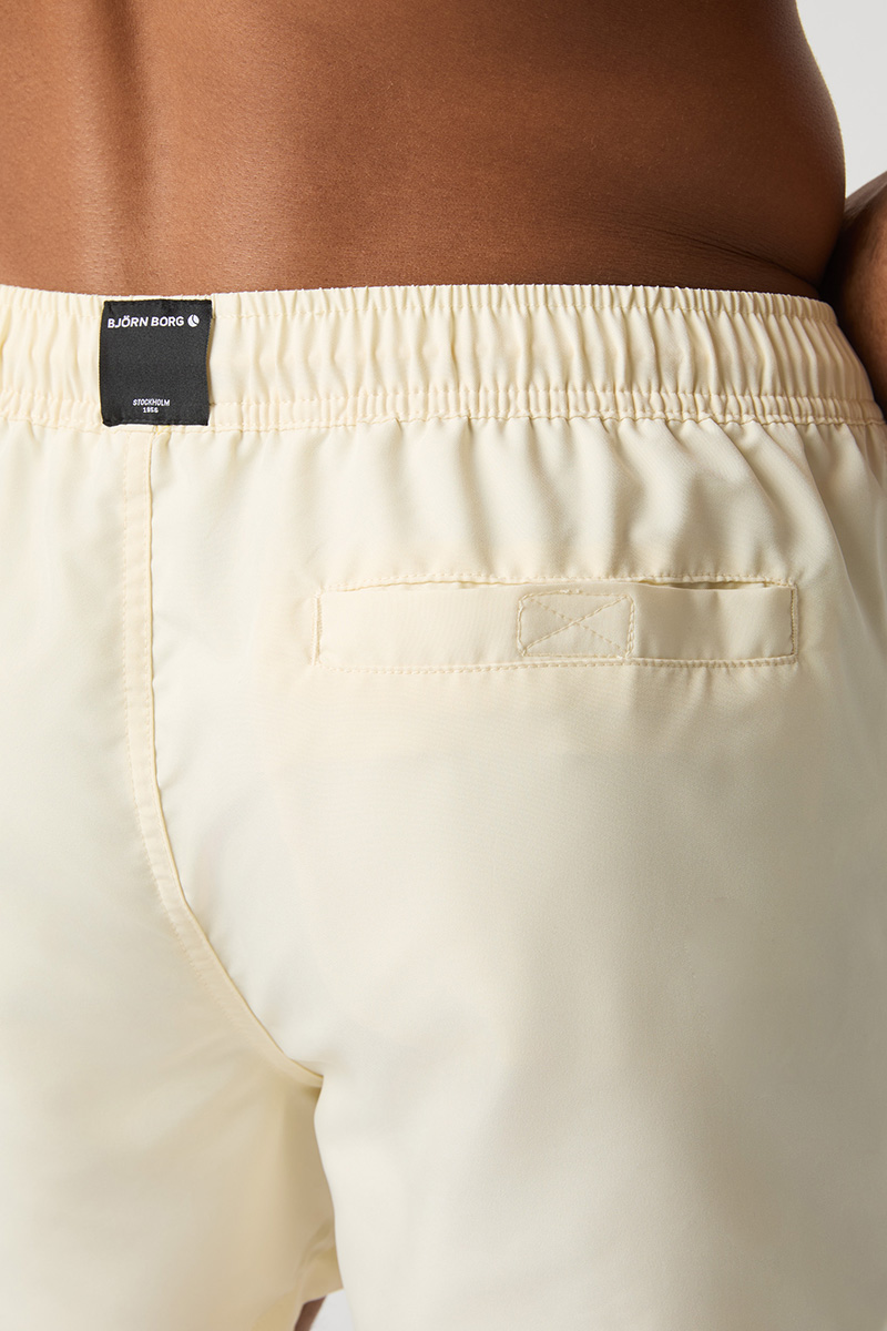 Bjorn Borg Zwemshort Solid Lemon Icing