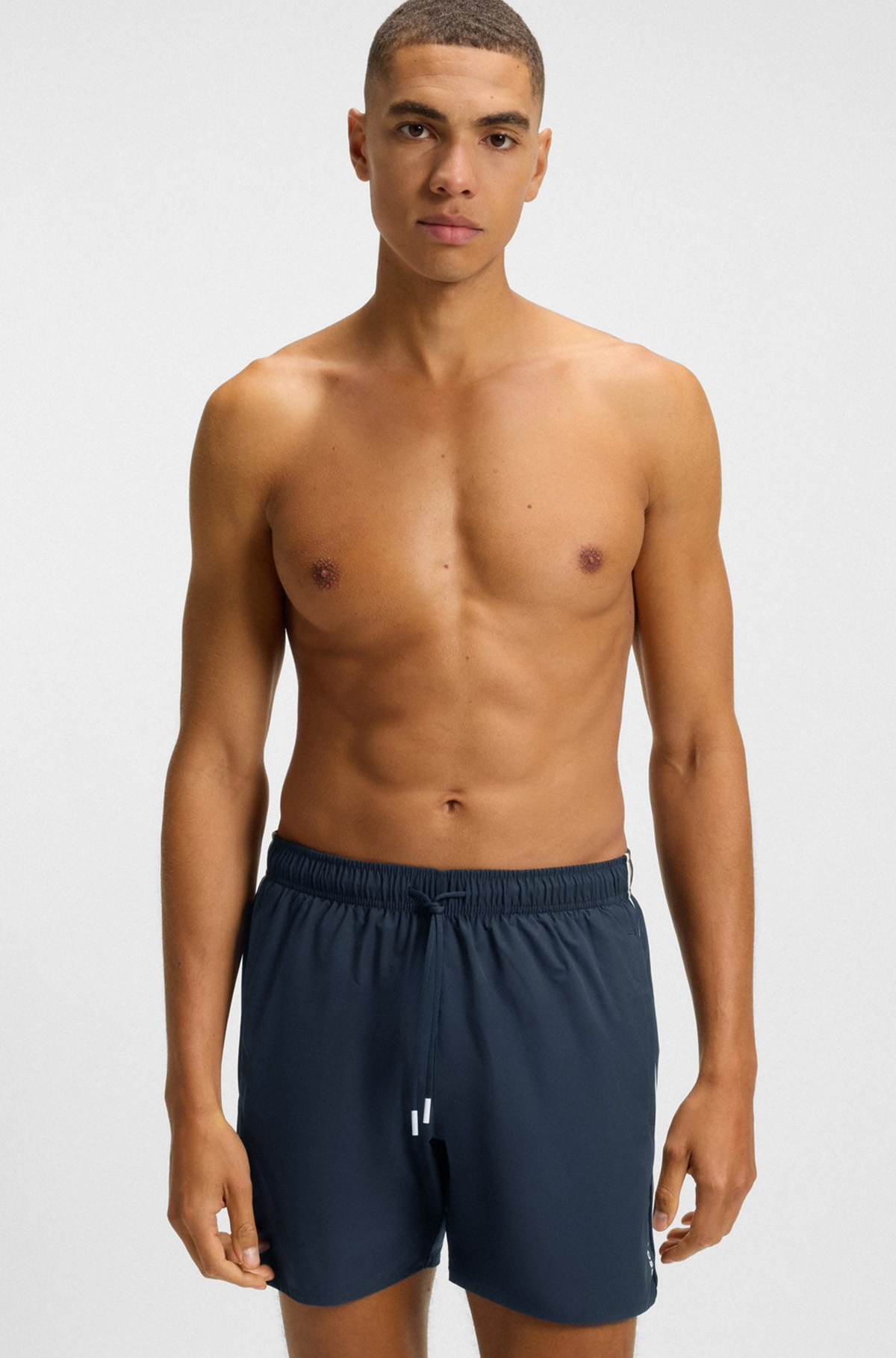 BOSS Zwemshort Iconic blauw