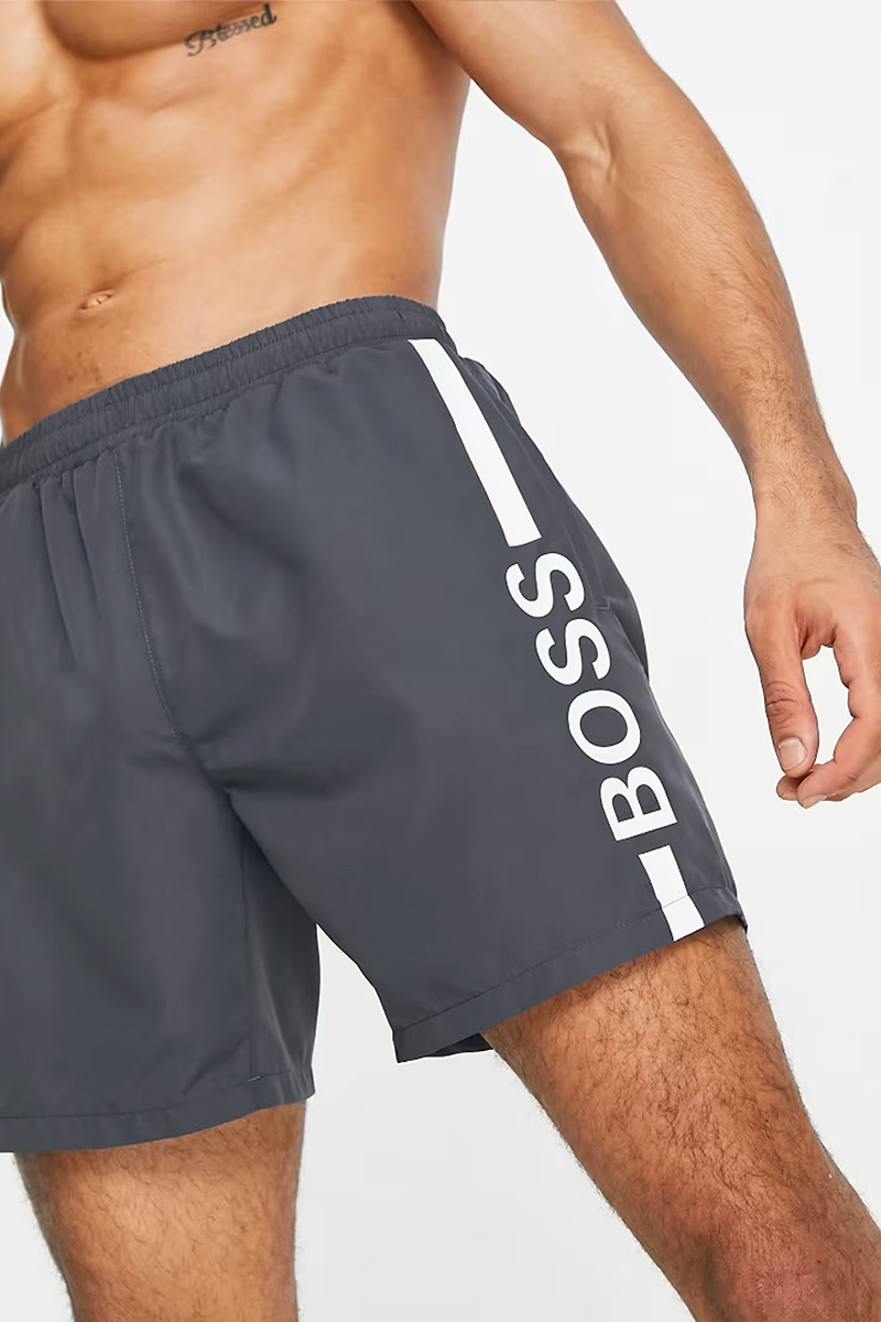 Hugo Boss Dolphin zwemshort grijs
