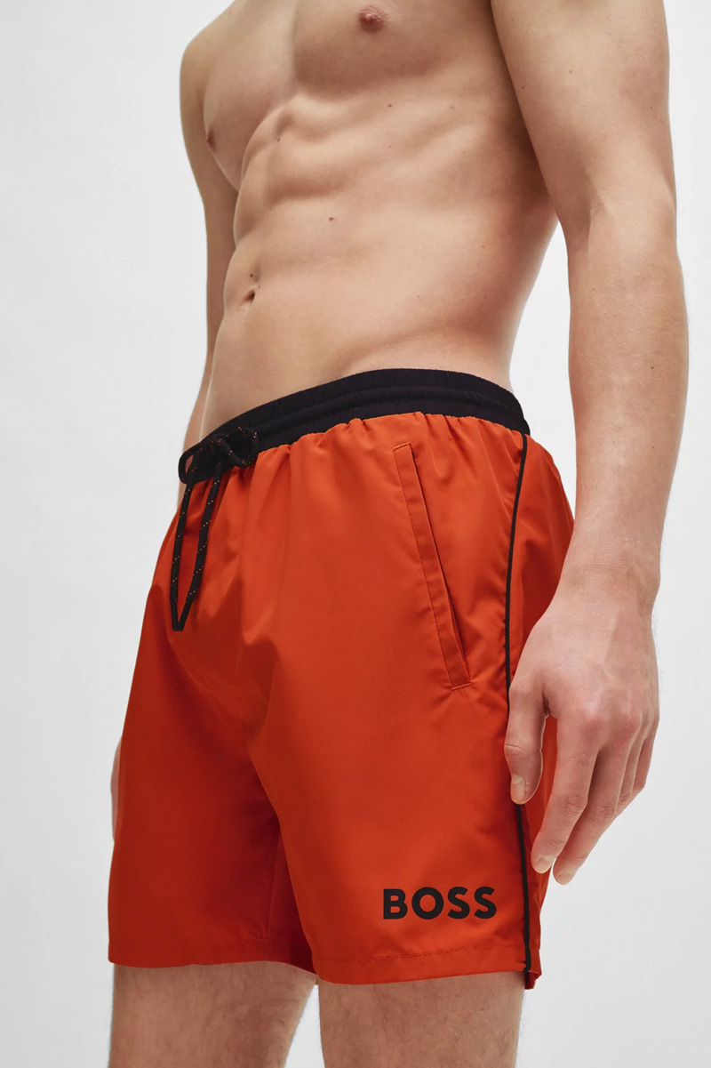 BOSS Starfish zwemshort rood