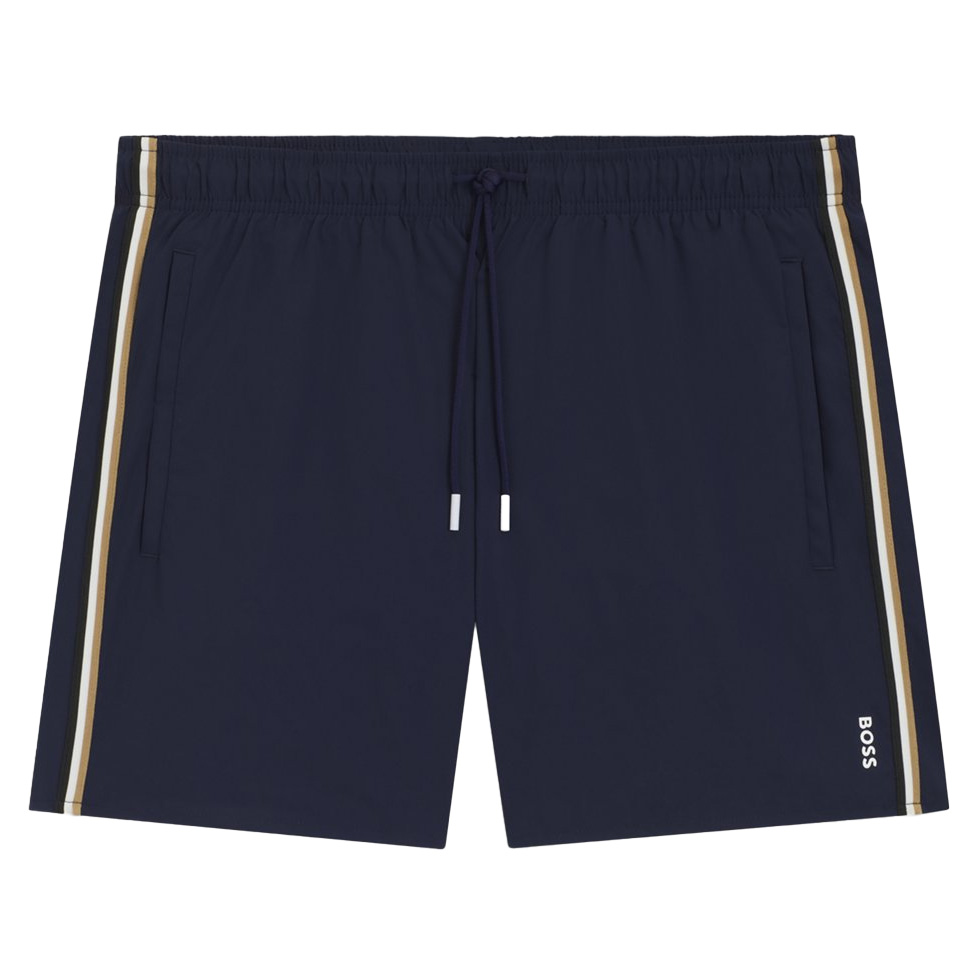 BOSS Zwemshort Iconic blauw