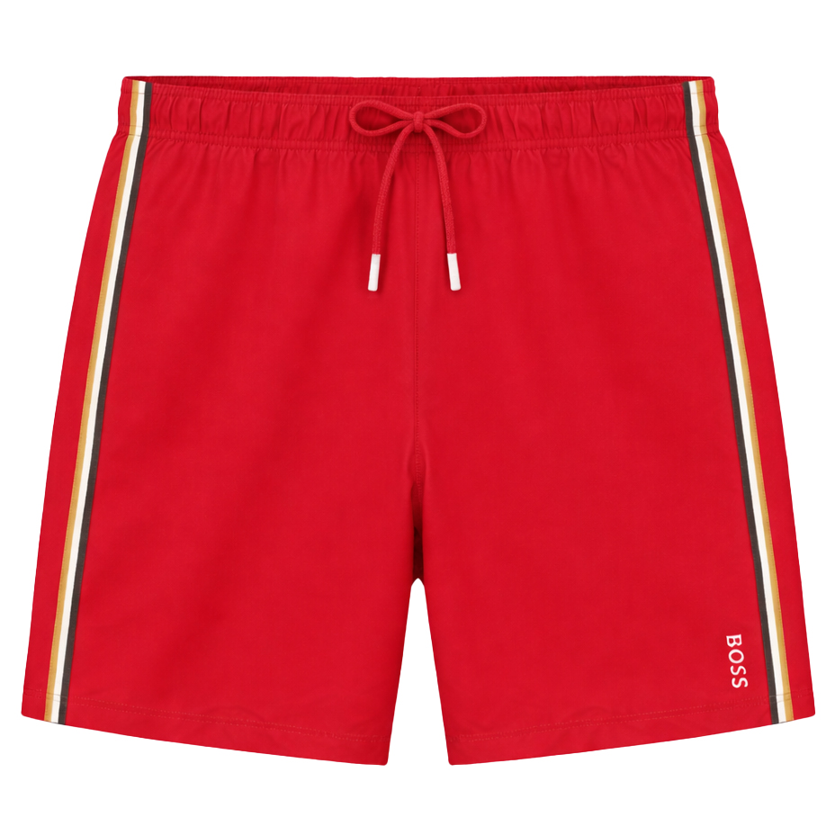 BOSS Zwemshort Iconic rood