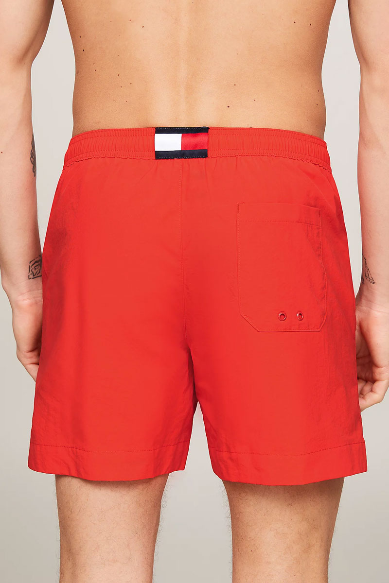 Tommy Hilfiger zwemshort mini flag rood