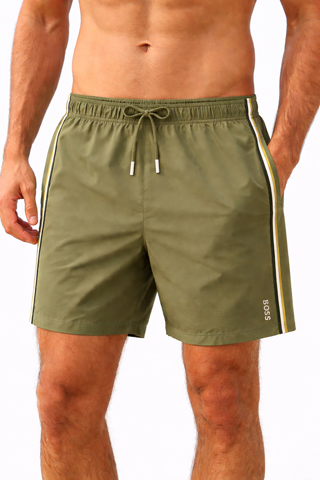 BOSS Zwemshort Iconic groen