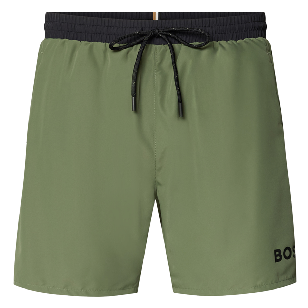 Boss zwemshort Starfish groen/zwart