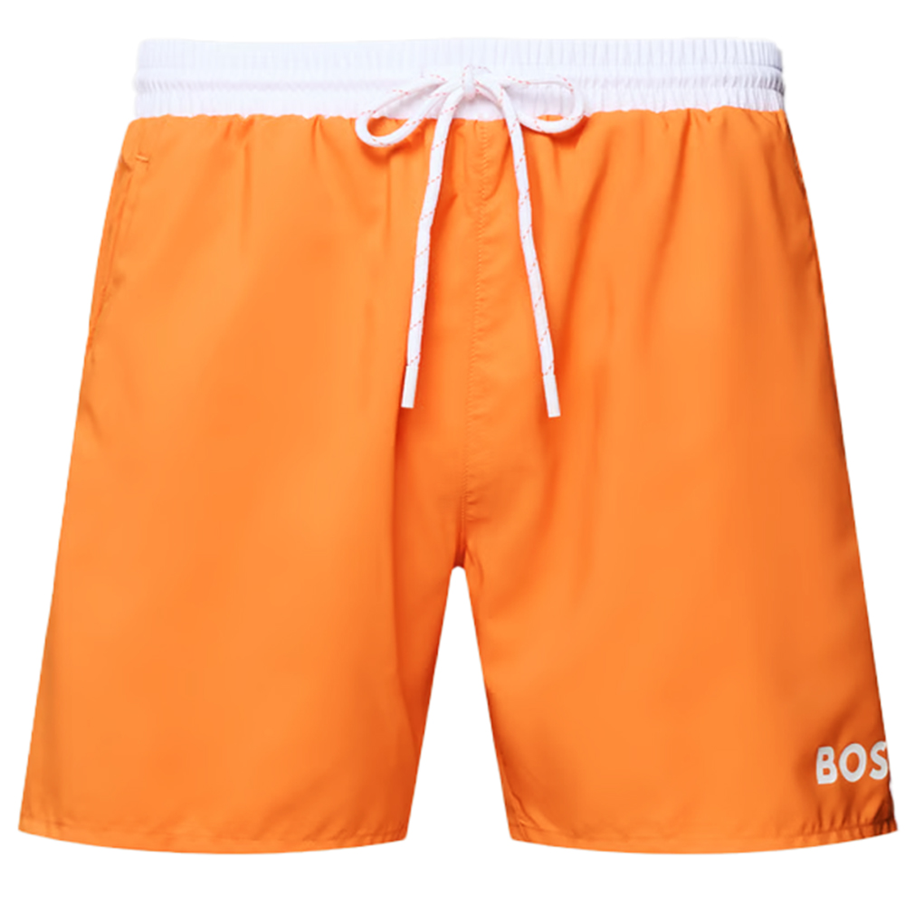 Hugo Boss Starfish zwemshort oranje