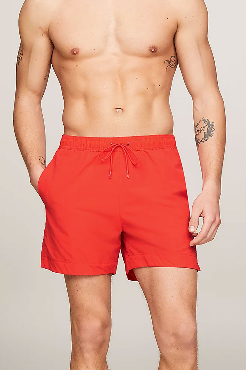 Tommy Hilfiger zwemshort mini flag rood